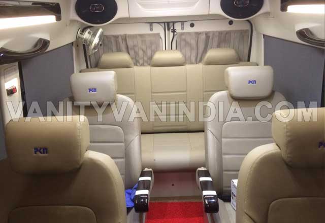 8 seater super deluxe 1x1 maharaja tempo traveller with sofa seating