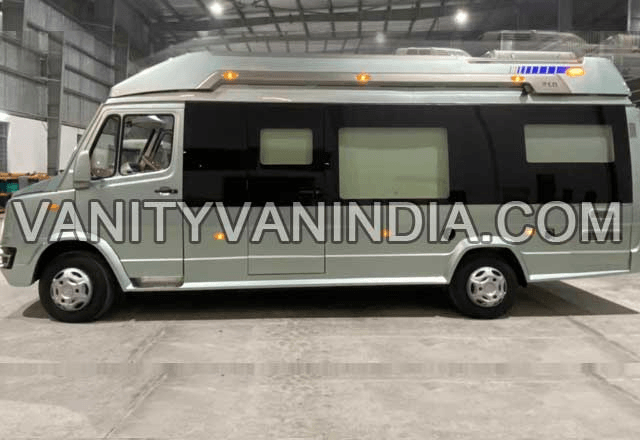 7 seater ultra luxury caravan vanity van with toilet washroom hire in delhi