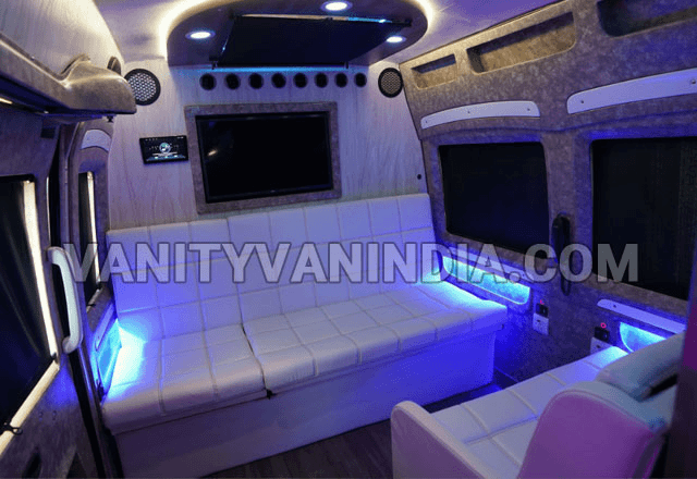 8 seater luxury caravan with toilet washroom kitchen popup bed hire