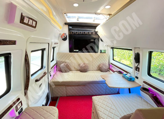 luxury caravan on rent for chardham yatra tour