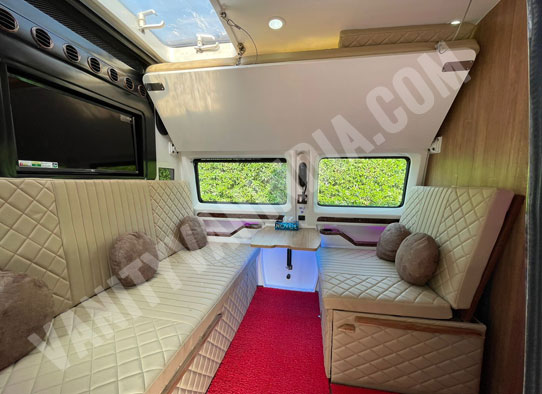 rent luxury caravan for election duty in mp